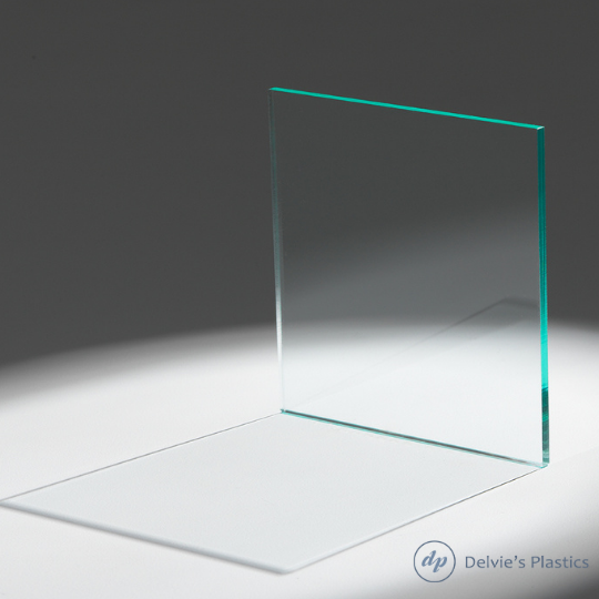 3030 Transparent Glass Green Acrylic Sheet: Delvie's Plastics Inc.